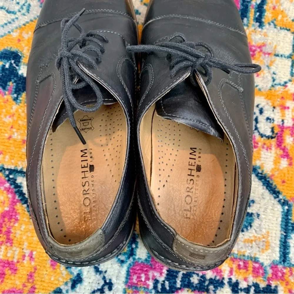 Florsheim Cap Toe‎ Leather Oxford Dress Shoes